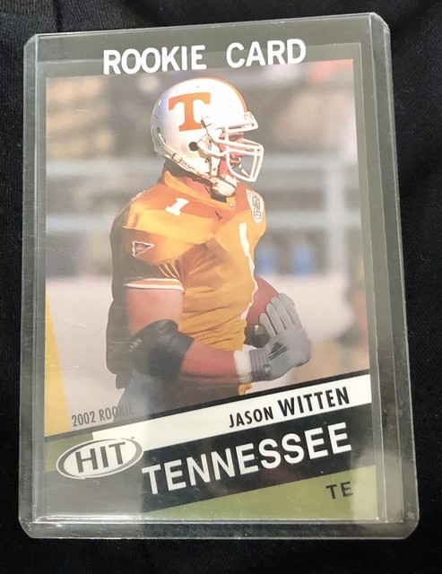Jason Witten 2003 HIT Rookie Card 10 Cowboys Tennessee EBay
