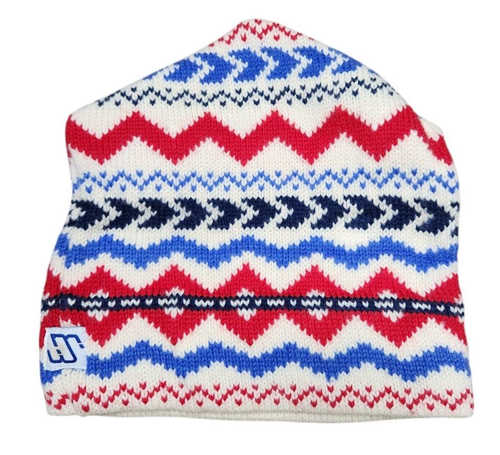 VTG Murray Merkley Wool Beanie Hat Nordic Knit Canada - Picture 2 of 4