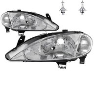 Scheinwerfer Set Rechts & Links Halogen H4 FüR Renault Megane I Inklusive Lampen