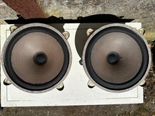 pair Lorenz 9.8"  24.5 cm  woofer speaker matched pair CKS magnets
