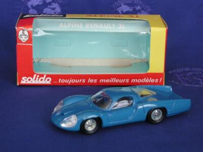 Solido 168 (early 70's) Alpine Renault 3L Sports Car - 1/43 Die-cast MIB