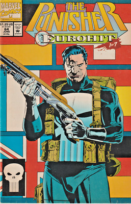 PUNISHER #64  THE KINGPIN * SNAKEBITE  MARVEL  1992  NICE!!!