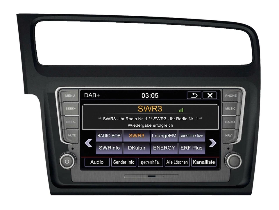 ESX VN810-VW-G7 Naviceiver Multimedia Gerät für VW Golf 7 mit Bluetooth CD DVD - Bild 2 von 4