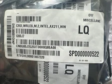 New DELL LATITUDE 5530 LAPTOP WIRELESS WIFI CARD G83J7 0G83J7 W25