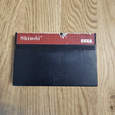 Master System Cart Shinobi Sega Master System Cart Only | eBay