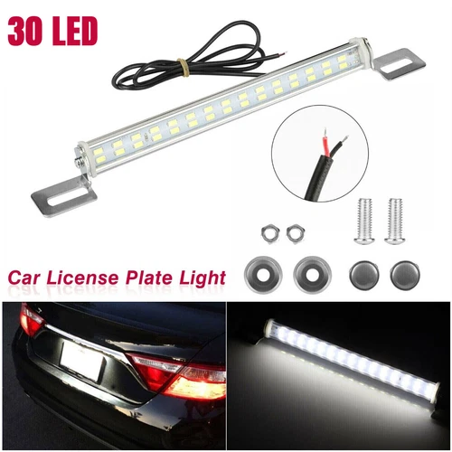 Universal License Plate LED Back Up Light Car SUV Truck RV 6000K Super White 12V - Picture 10 of 10