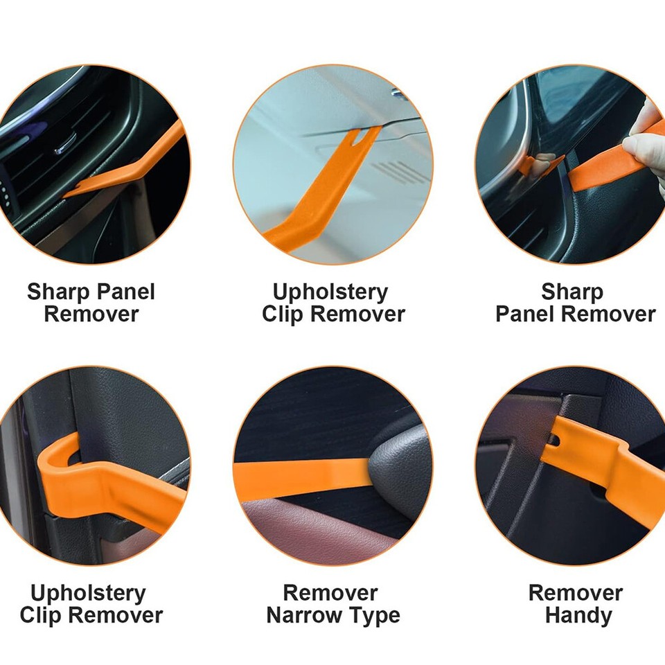 Trim Tool 4PCS Removal Set Dashboard Door Panel Plastic Car Audio Dash