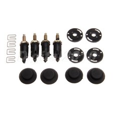 4x Cover Clips & 4x HDi Engine Cover Studs/Bolts Fit For CITROEN/PEUGEOT 307 406