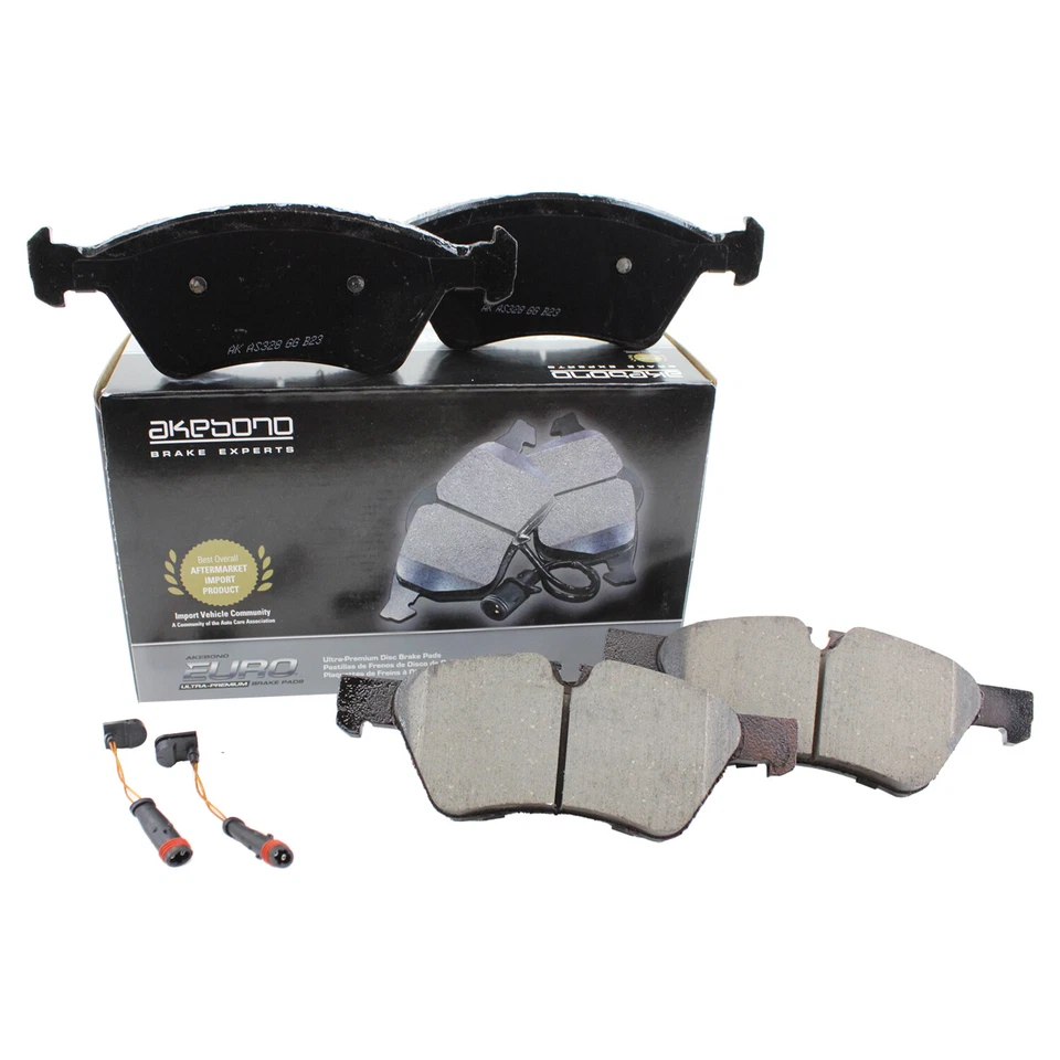 Pastilhas de freio a disco dianteiro Akebono para Mercedes Benz E350 E550 GL350 ML350 R320 R350 - Imagem 3 de 4