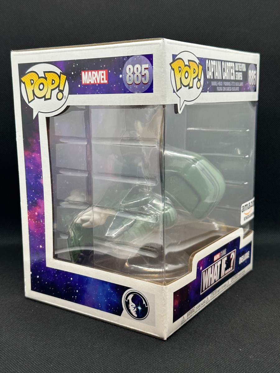Funko Pop Captain Carter 885 Marvel Studios What If Deluxe Amazon