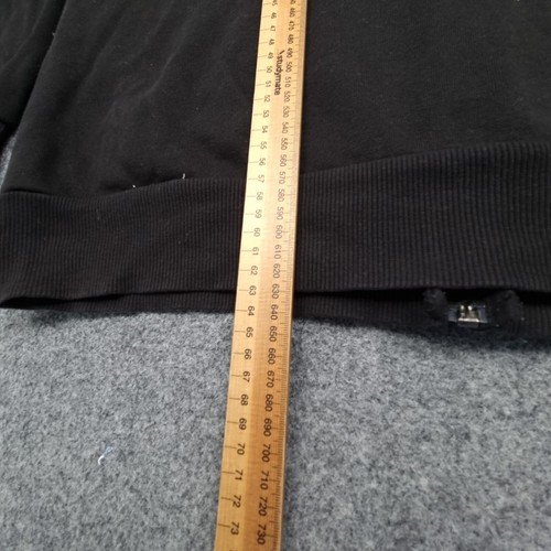 PUMA Jumper Womens MEDIUM black long sleeve Dua Lipa Oversized Hoodie Size M - Picture 8 of 10