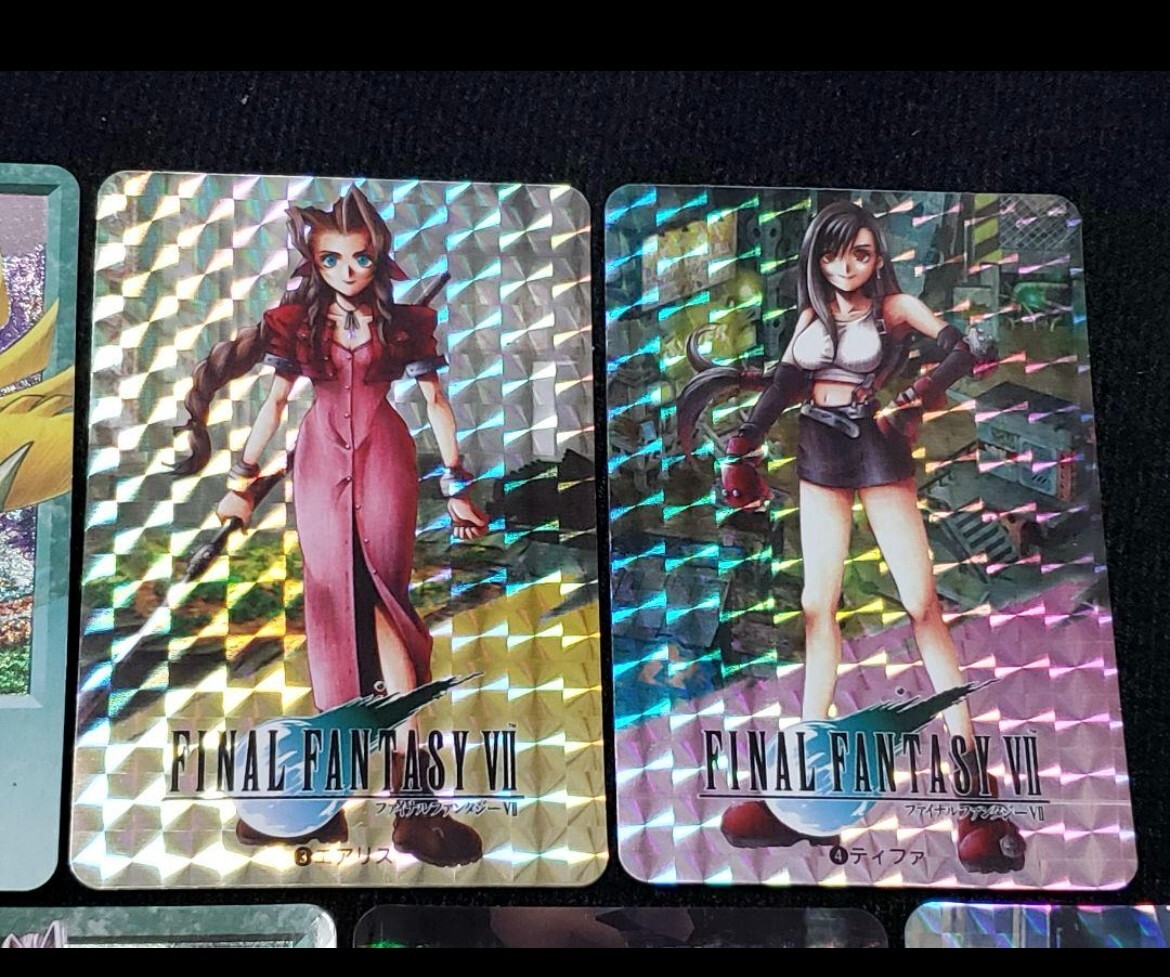 FINAL FANTASY Ⅶ Card dass Full Complete TCG SQUARE BANDAI 1997
