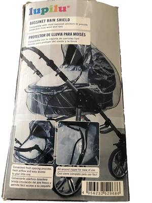 Lupilu 150529 Infant Bassinet Rain Shield  Clear Stroller Cover - NEW IN BOX