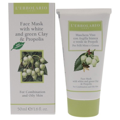L'Erbolario Face Mask For Combination And Oily Skin - Makes Your Skin Feel Re...