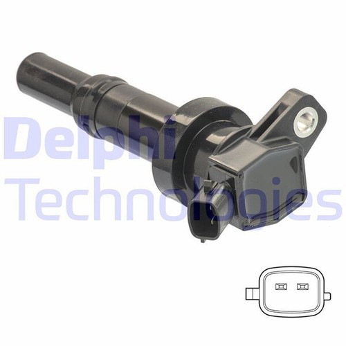 GN10826-12B1 Delphi Ignition Coil Fits Hyundai i20 KIA Picanto Rio Stonic - Picture 2 of 2