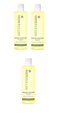 Kaeso After Wax Öl Remove & Restore 250ml - CAJAPUTÖL & KAMPFER - DREIERPACK X3