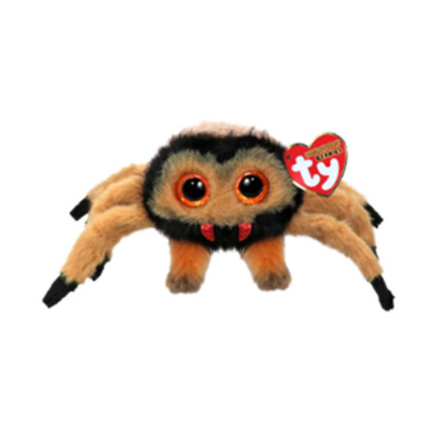 TY Puffies (Beanie Balls) Plush GODFREY the Halloween Spider (3