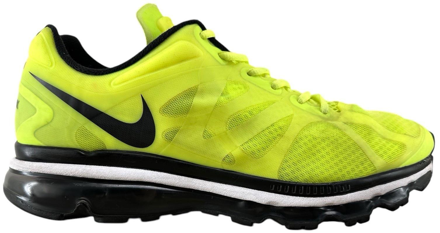 Nike Air Max + 2012 Volt Neon Yellow Running Shoes 55488-701 Mens Sz 11.5 Nike Air Max 1 Premium Volt – Puffer Reds main image 2