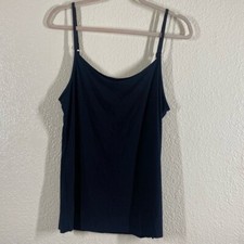 Commando Control Women's Size Large Whisper Weight Seamless Cami Black