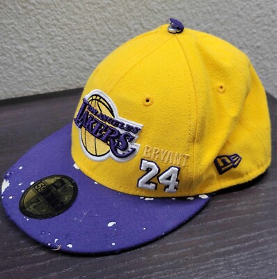 New Era Men's Kobe Bryant Los Angeles Lakers Fitted Player Hat