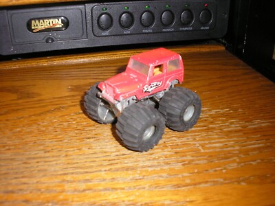 Nice Road Champs SunRay 1970's Jeep CJ5 CJ6 CJ7 Monster 4x4 Truck Red Free SHIP