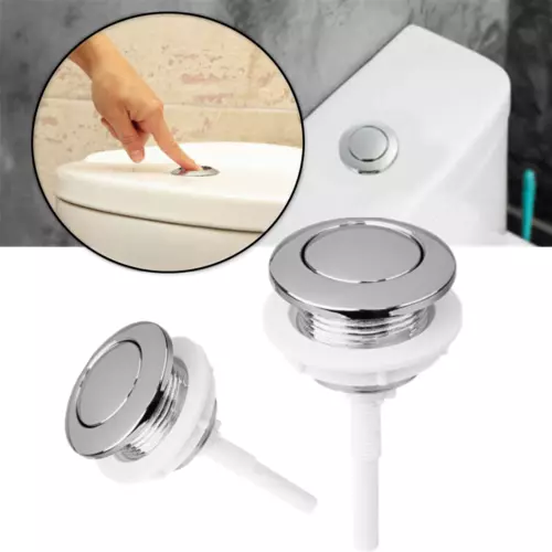 Bathroom Toilet Push Button Single Flush Button Toilet Water Tank Button - Picture 4 of 14