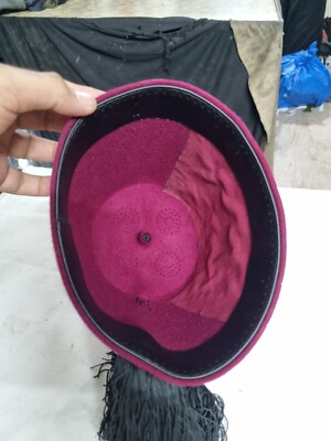 Gently used AUTHENTIC Kosair Shriners Hat & case Vintage MASONIC SHRINERS JEWELED FEZ KOSAIR HAT & FEZ HAT  main image 3