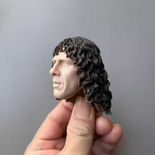 1/6 Scale Unpainted Long Curly Hair Head Sculpture For 12" Action Figure Body - Picture 6 of 8