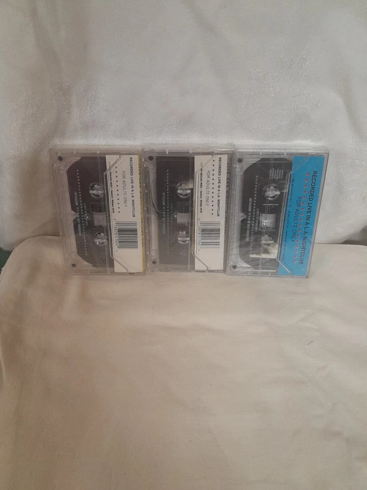 Redd Foxx Live And Dirty Volumns 1,3,4 Cassette Tape Sealed Unopened - Image 2 of 4