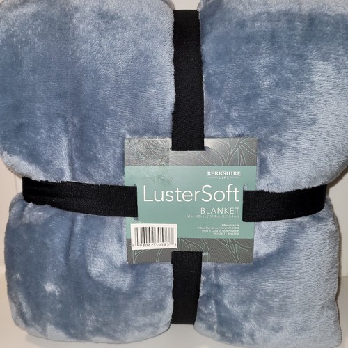 BERKSHIRE LIFE~ LusterSoft Oversized Cozy Blanket 60