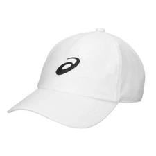 ASICS Performance Cap Unisex Tennis Hat Outdoor Sports Cap White NWT 3043A116100
