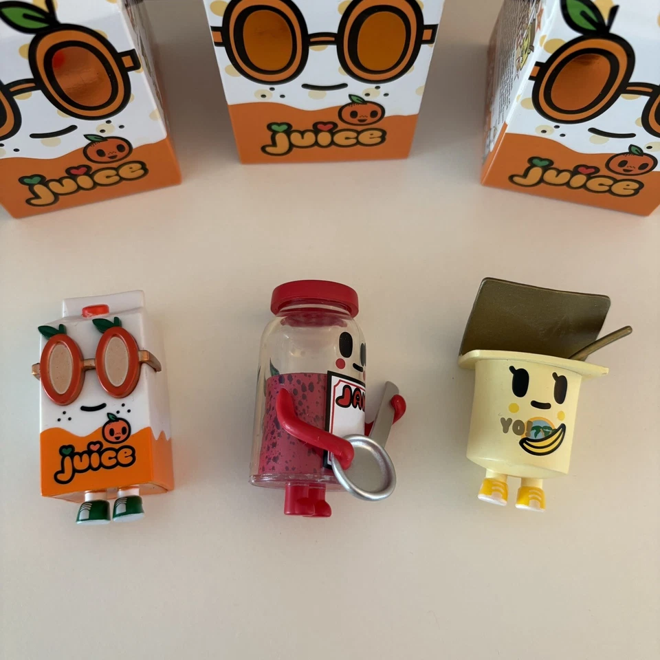 TOKIDOKI MOOFIA BREAKFAST BESTIES LOT OF 3-BERRY JAMZ,JUICE JUICE,NANA - Image 3 of 4