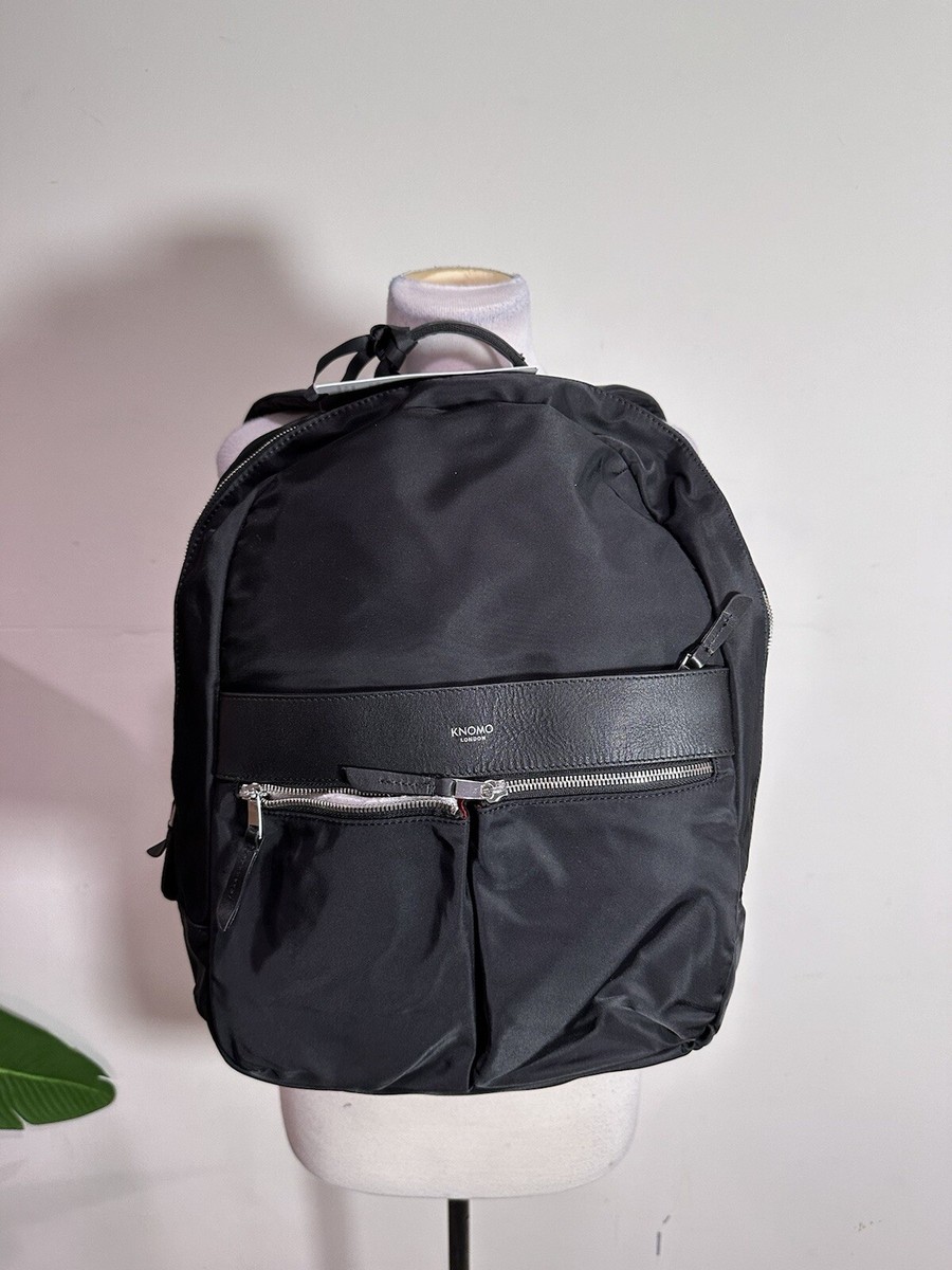 knomo vs tumi backpack Knomo Women’s Black Colored BACKPACK With Gold Hardware