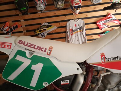 Sattelbezug Suzuki RM CHESTERFIELD 1989 1990 1991 1992