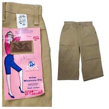 Deadstock 1960s Maverick Western Denim Jean Shorts /Waist 25