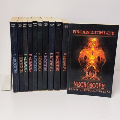 Necroscope Sammlung Band 1-12 - Alle 1. Auflage -Brian Lumley - Festa