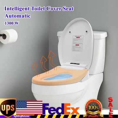 Electric Smart Bidet Toilet Seat Electronic Heated W/Wireless Remote 3-Gears