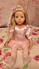 18” 50 cm Götz Happy Kidz Marie Doll In Pink + Extras. No Original Box.