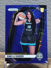 2024 Panini Prizm WNBA - Kamilla Cardoso #149 Blue Velocity Prizm (RC)