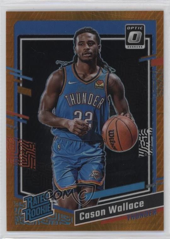 2023 Panini Donruss Optic Rated Rookie Orange Hyper Prizm /99 Cason Wallace 1q7f