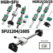 HGR15 HGR20 HGR25 guida lineare Rail SFU1605 SF1204 mandrino a ricircolo di sfere CNC FAI DA TE
