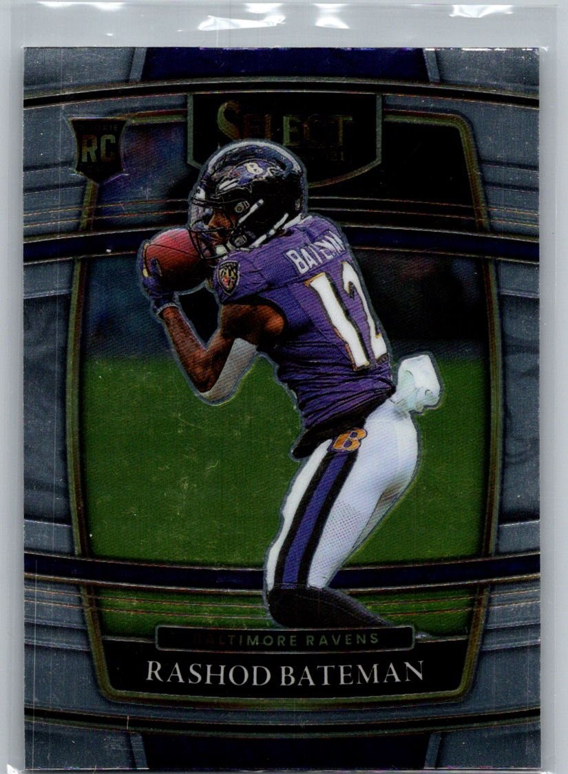2021 Panini Select #55 Rashod Bateman