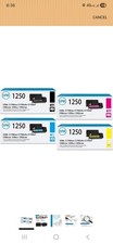 4 PCS 1250 Toner Cartridge for Dell Laser 1355cnw 1350cn C1760nw C1765nfw 1250c