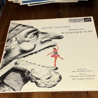 rca victor tchaikovsky nutcracker suite arturo toscanini nbc symphony lp lm1986