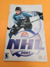 NHL 2001 Sony PlayStation 2, 2000 Manual Only