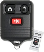 3-Button Keyless Entry Remote Key Fob Replacement, Compatible with F150 F250 F35