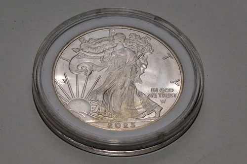 2025 WALKING LIBERTY .999 1 OZ. U.S. SILVER EAGLE COIN $1 Uncirculated BU