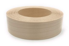 Edge Supply Birch 1-1/2 X 25 ft Roll, Wood Veneer Edge Banding Preglued, Iron...
