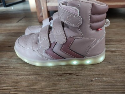 Hummel Leucht Sneaker Rose Neuwertig Gr. 34