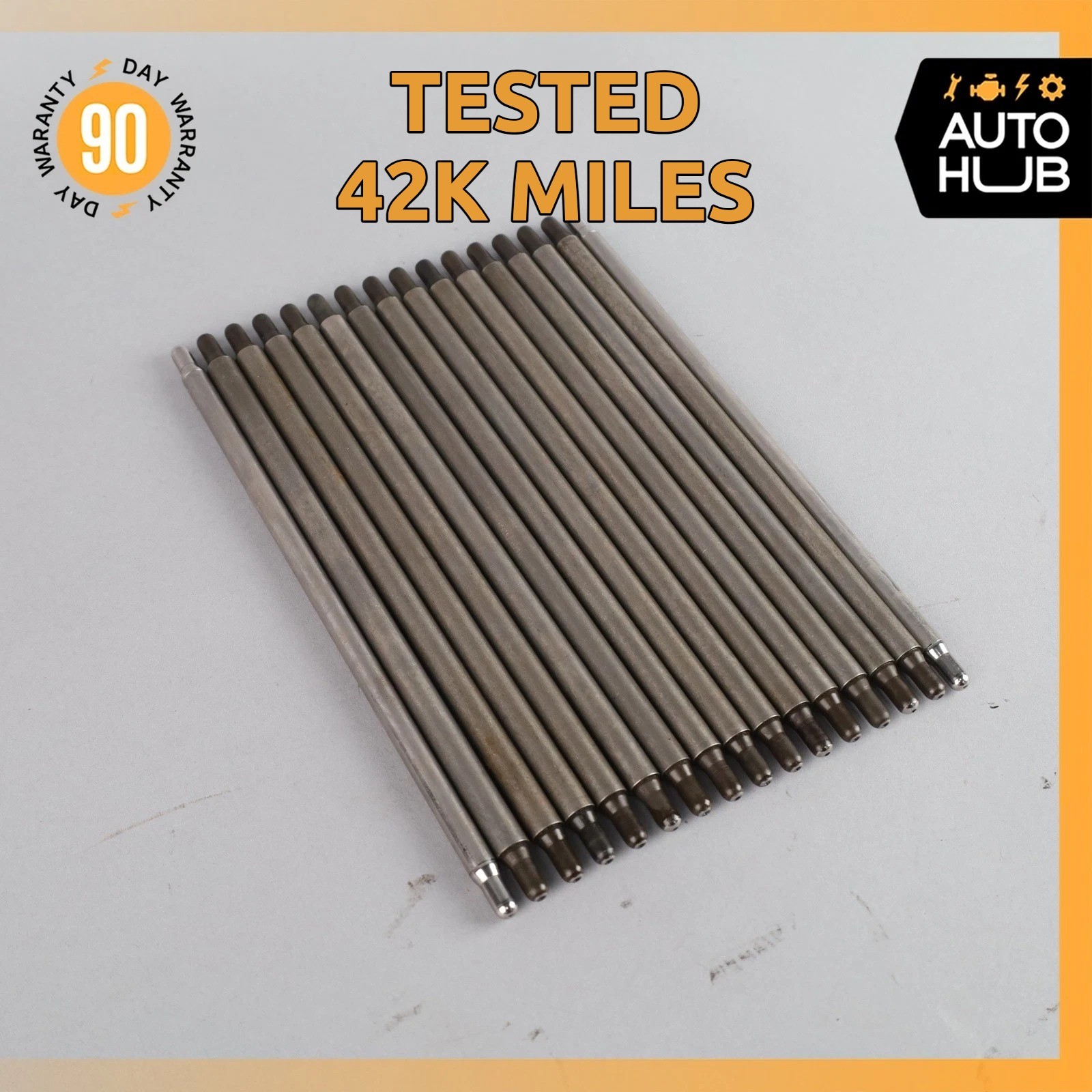 96-03 Bentley Arnage Azure 6.8L Engine Motor Push Rod Set of 16 OEM 42k